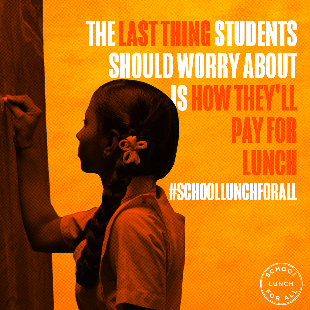 The last thing students should worry about is how they'll pay for lunch