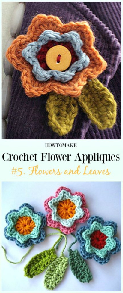 Autumn Berry Flower Crochet Pattern Example Image