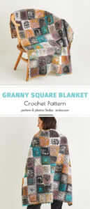 best mitered granny square blanket pattern inspiration image