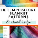 best moss stitch temperature blanket pattern inspiration pdf