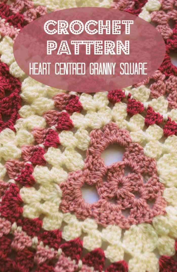 best red heart granny square blanket pattern inspiration image