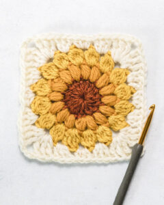 best sunburst granny square blanket pattern sample