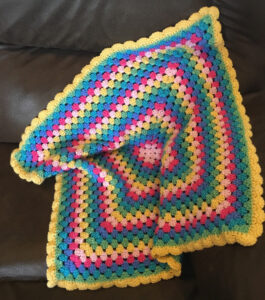 best temperature blanket granny square pattern inspiration