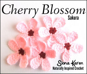 Cherry Blossom Crochet Flower Pattern Inspiration