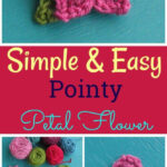 Crochet 5 Petal Flower Pattern Sample Pdf