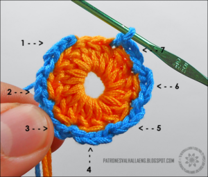 Crochet 8 Petal Flower Pattern Example Pdf