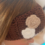 Crochet Flower Ear Warmer Pattern Sample Picture