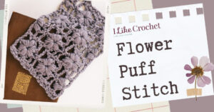 Crochet Flower Puff Stitch Pattern Ideas Picture