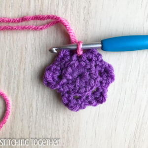 Double Layer Crochet Flower Pattern Inspiration Image