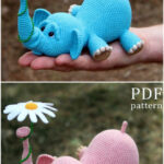 Elephant African Flower Crochet Pattern Ideas Picture