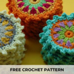 Flower Car Coaster Crochet Pattern Inspiration