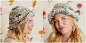 Free Crochet Flower Bucket Hat Pattern Inspiration Image