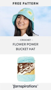 Free Flower Bucket Hat Crochet Pattern Example Picture