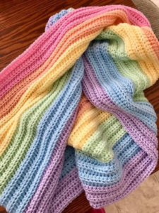 free loop yarn baby blanket pattern ideas pdf