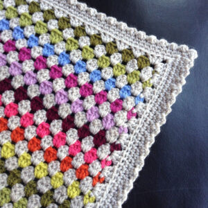 free rainbow granny square blanket pattern inspiration image