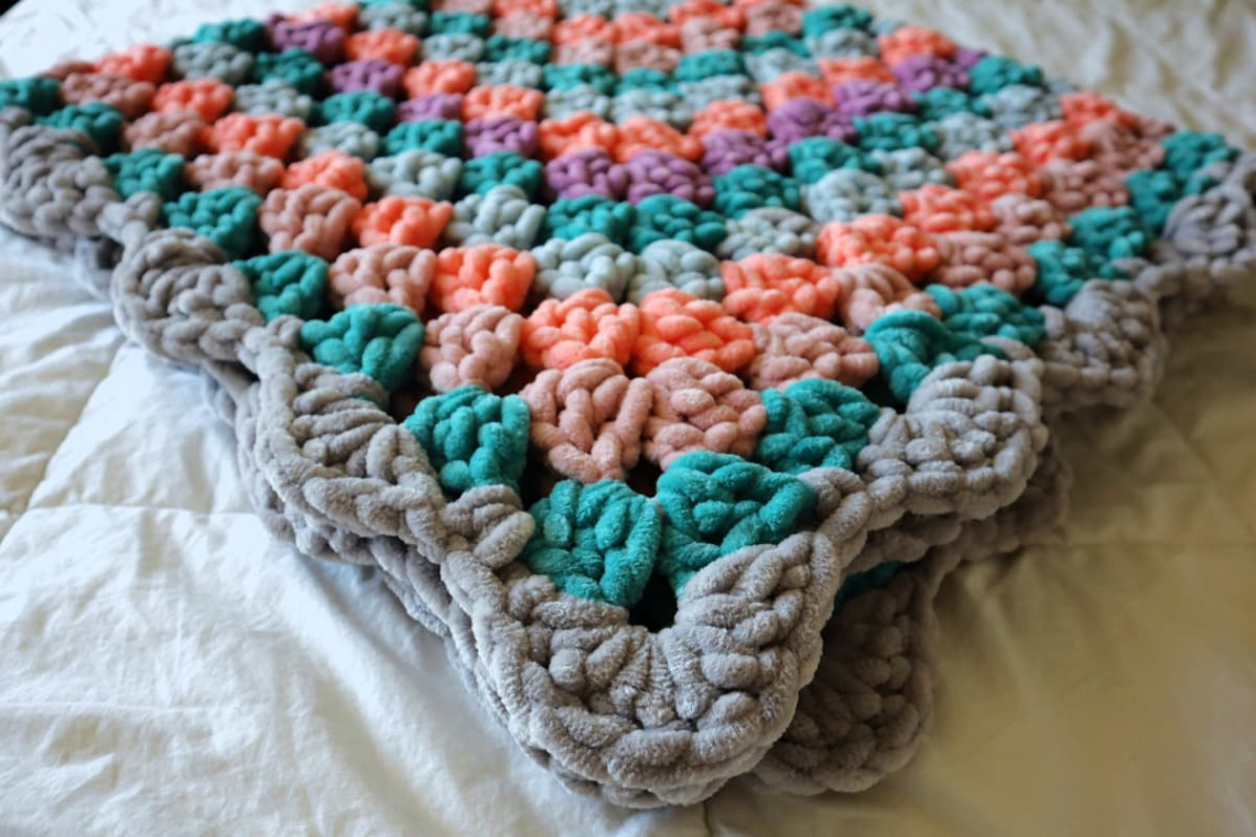 king size granny square blanket pattern example picture