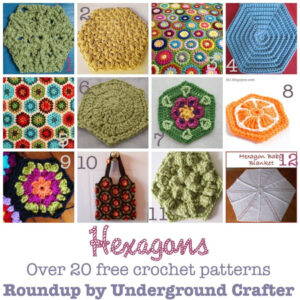 Star Flower Hexagon Crochet Pattern Inspiration Picture