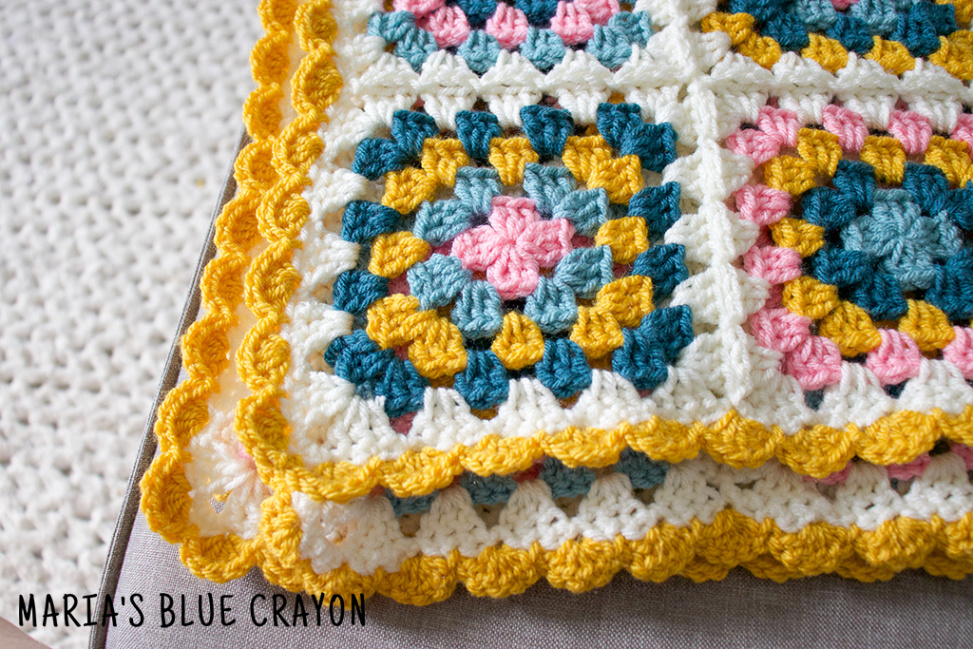 temperature blanket granny square pattern inspiration