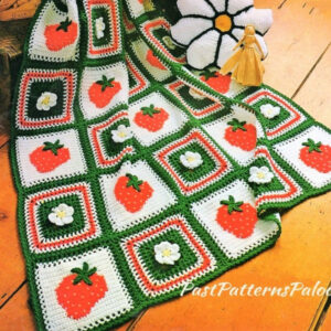 vintage granny square blanket pattern inspiration picture