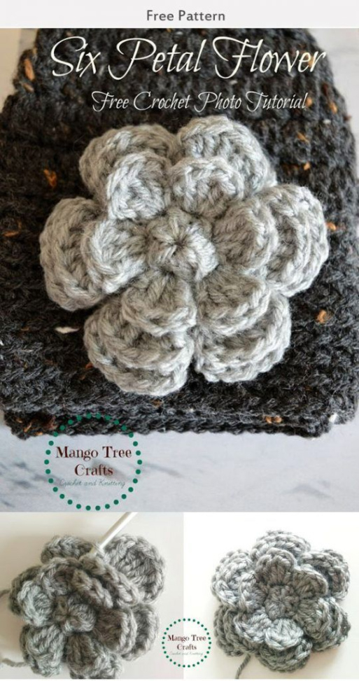 Wagon Wheel Crochet Flower Pattern Inspiration Image