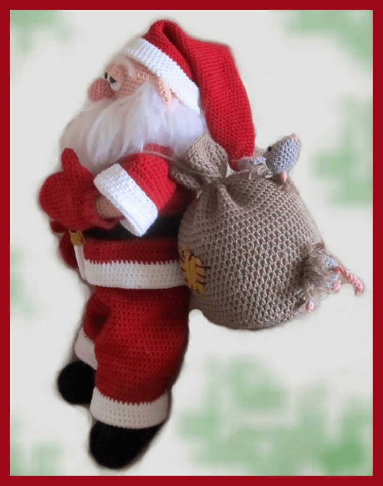 Amigurumi Crochet Santa Claus Patterns Sample Picture