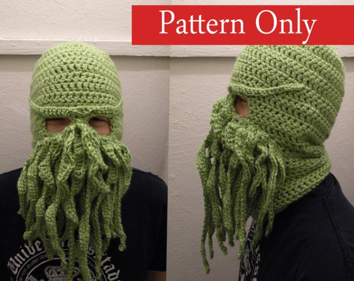 Cthulhu Ski Mask Crochet Pattern Ideas Pdf