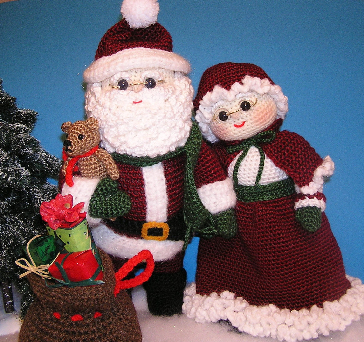 Free Amigurumi Crochet Santa Claus Patterns Ideas Image