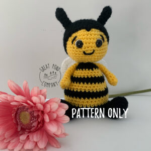 Free Newborn Bumble Bee Crochet Pattern Example Image