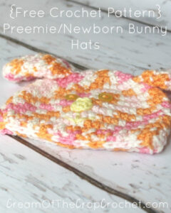 Free Newborn Bunny Hat Crochet Pattern Ideas