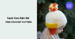 Free Newborn Candy Corn Crochet Hat Pattern Inspiration Picture