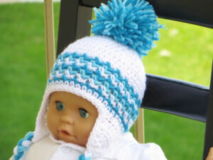 Free Newborn Earflap Hat Crochet Pattern Ideas Picture