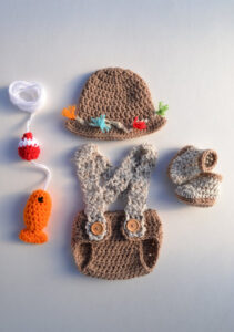 Free Newborn Fishing Hat Crochet Pattern Inspiration