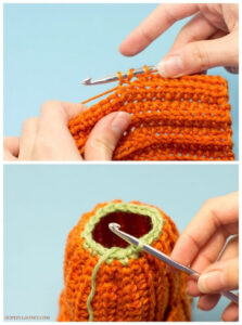 Free Newborn Pumpkin Hat Crochet Pattern Ideas Picture