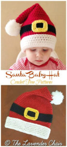 Free Newborn Santa Hat Crochet Pattern Ideas