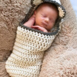 Free Newborn Swaddle Sack Crochet Pattern Sample