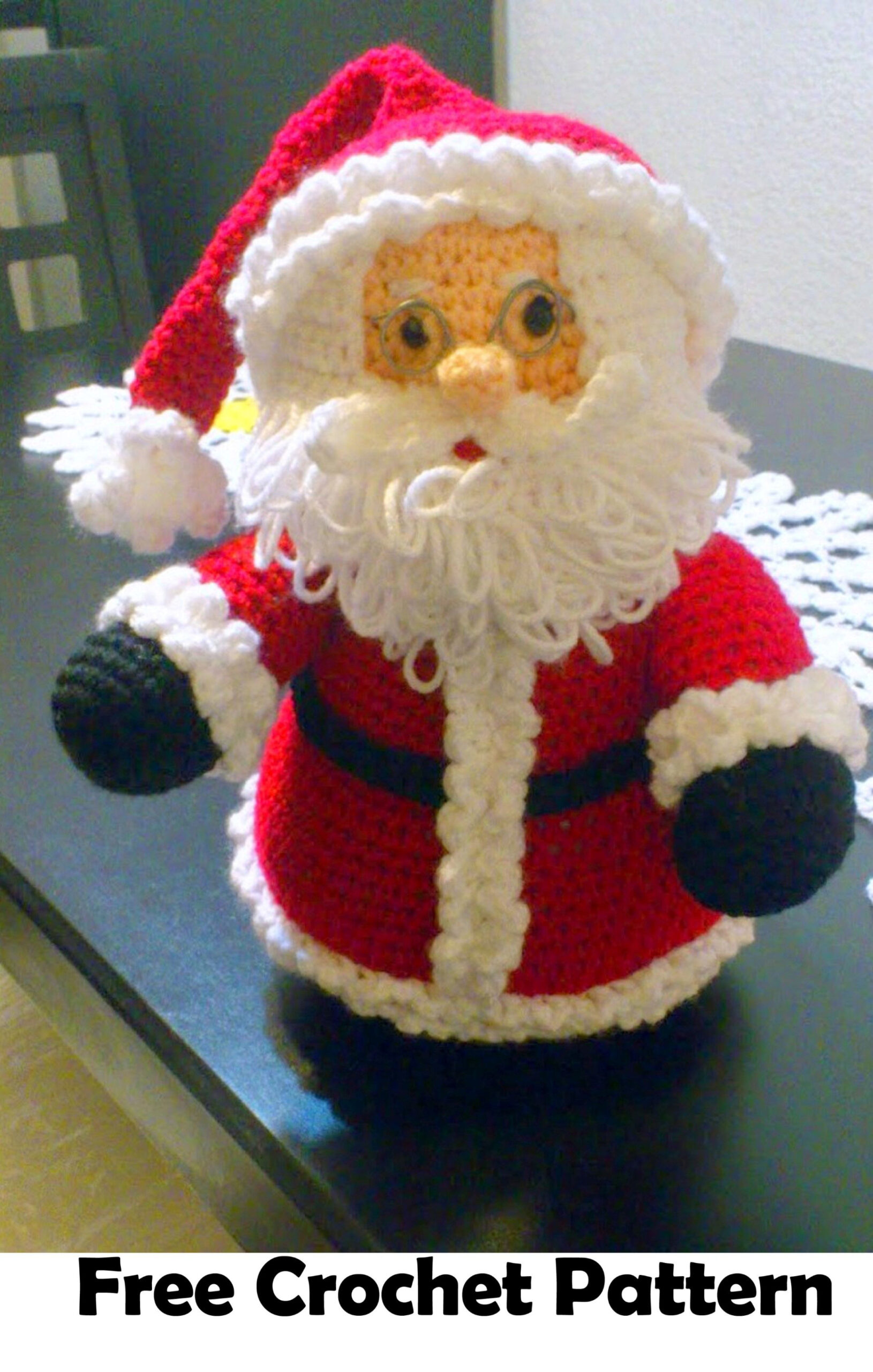 Free Santa Claus Crochet Hat Pattern Ideas Picture