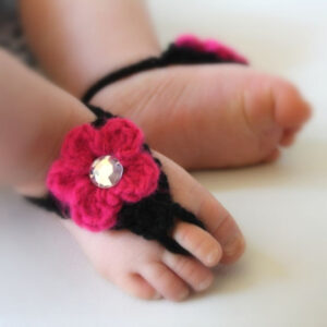 Newborn Barefoot Sandals Crochet Pattern Inspiration