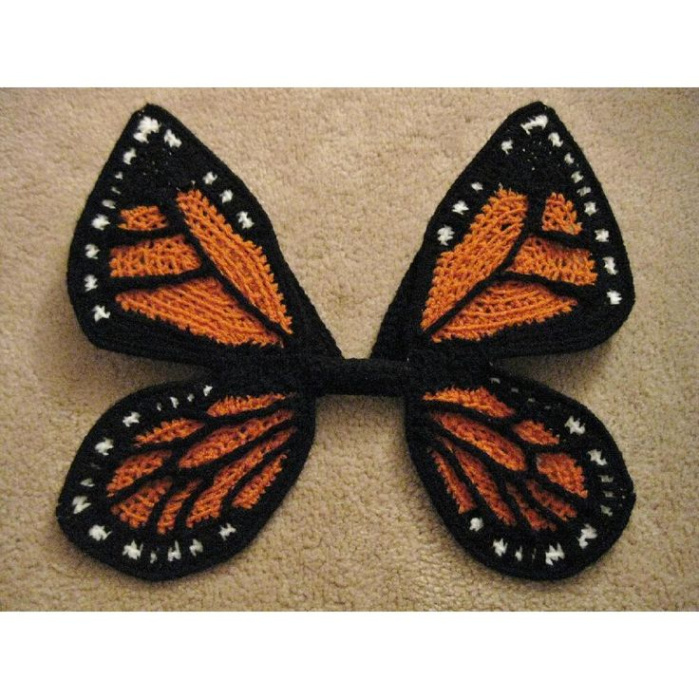 Newborn Butterfly Wings Crochet Pattern Inspiration Image