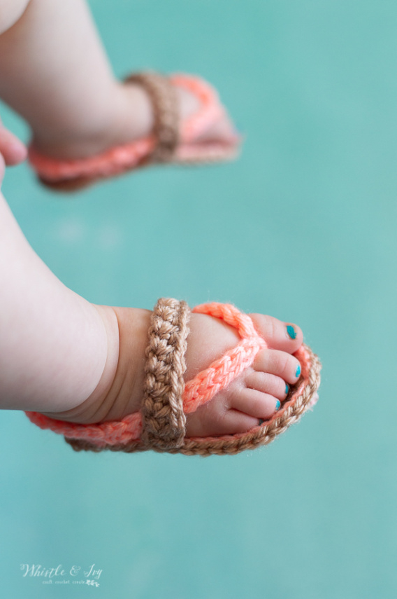 Newborn Crochet Flip Flop Pattern Ideas