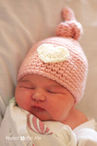 Newborn Crochet Hat Pattern For Hospitals Example Picture