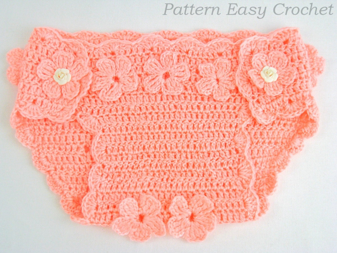 Newborn Diaper Cover Crochet Pattern Ideas