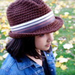 Newborn Fedora Hat Crochet Pattern Sample Pdf