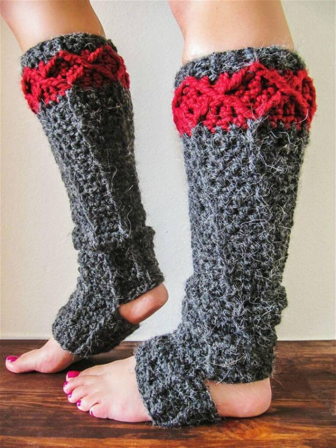 Newborn Leg Warmers Crochet Pattern Sample Image