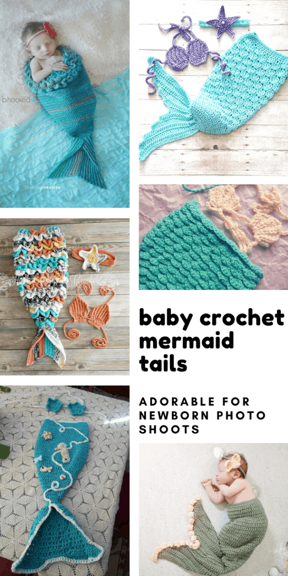 Newborn Mermaid Tail Crochet Pattern Inspiration