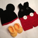 Newborn Mickey Mouse Crochet Outfit Pattern Sample