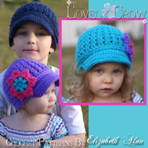 Newborn Newsboy Cap Crochet Pattern Example Pdf