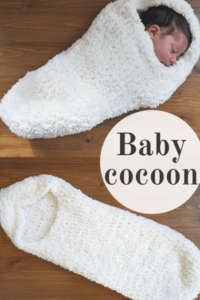 Newborn Swaddle Sack Crochet Pattern Inspiration Picture