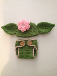 Newborn Yoda Hat Crochet Pattern Ideas Picture