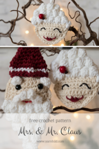 Santa And Mrs Claus Crochet Pattern Example Image