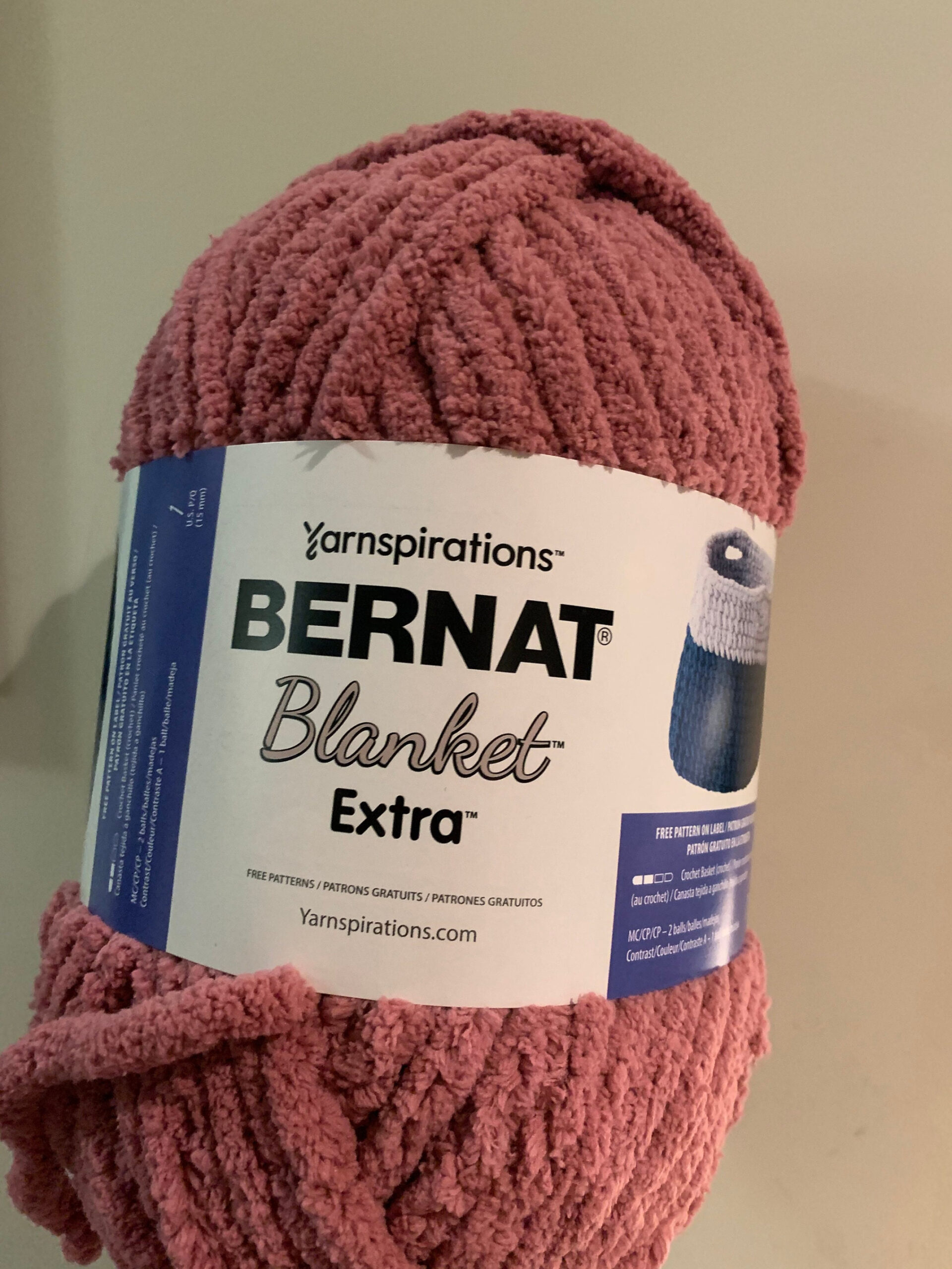 Best Bernat Blanket Extra Blanket Pattern Inspiration Image